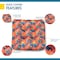 Duck Covers Indoor/Outdoor Seat Cushions, Pool Party Flamingo, PK2 DCPPCH19195-2PK - alternate 3